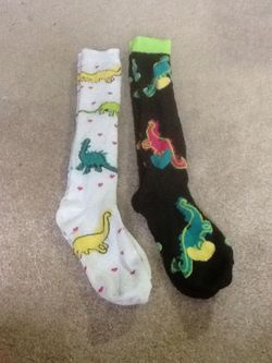 Dinosaur Print Sock Lot