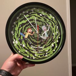 Rick and Morty Primitive Clock