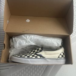 Checkerboard Vans 