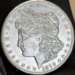 1879 CC MORGAN SILVER DOLLAR