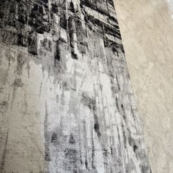 Like New Carpet-black,white,gray