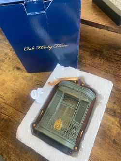 Disneyland Club 33 Balcony Ornament Exclusive Limited Edition Collectible