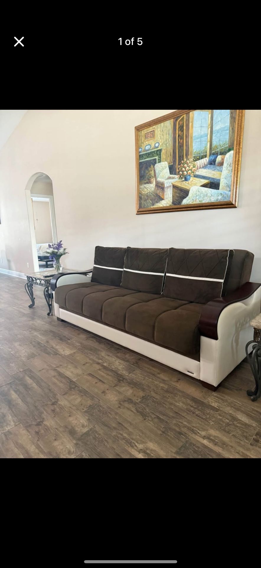 Sofa Bed With Storage!