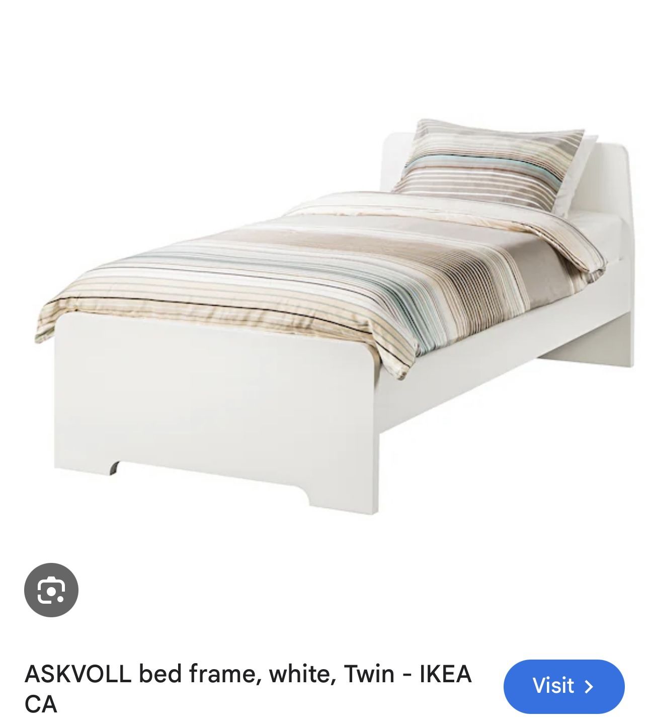 IKEA Askvoll Twin Twin Bed Frame