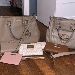 Michael Kors and Kate spade purse
