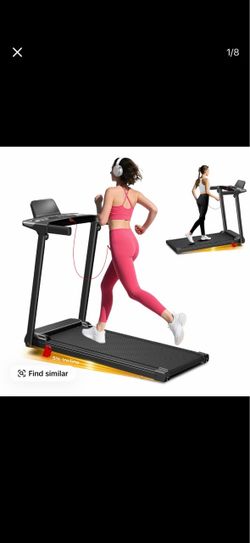 Foldable Walking Pad Treadmill - 3.0HP Brushless Motor, 5% Incline, 300LBS Capacity