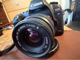 Canon 5D Mark II Full frame DSLR with free lens