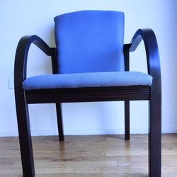 Upholstered Wooden Chair- MOVE OUT SALE