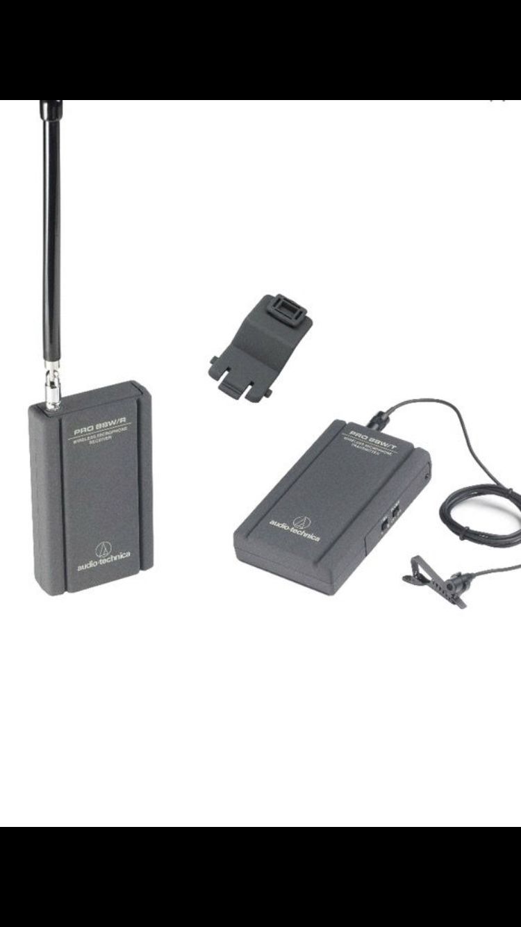 Audio-Technica PRO 88W-R35 Wireless Lavalier System with ATR3350mW Omnidirectional Microphone