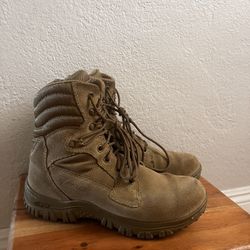 $15 Tan Women’s Military Boots 6.5
