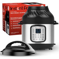 Instant Pot Duo Crisp 11-in-1 Air Fryer and Electric Pressure Cooker Combo 8QT