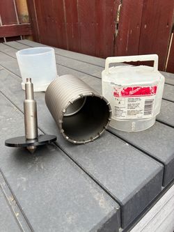 Milwaukee SDS-MAX/Spline Thick Wall Carbide Tipped Core Bit 4In.