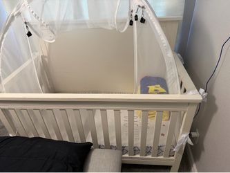 Crib with matress