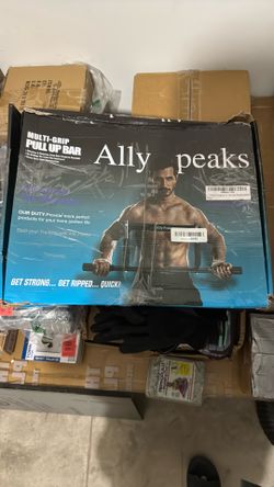 Ally Peaks Doorway Pull Up Bar - New