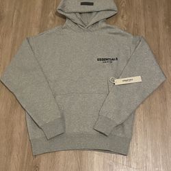 Extra Small Dark Gary Essential Hoodie