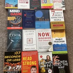 Collection Of Self Improvement Books