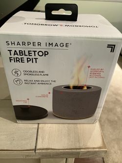 Sharper Image Tabletop Fire Pit
