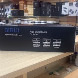 Sirui Night Walker T1.2 Cine Lenses