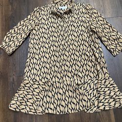 Womans Shirt Dress Size XL By Emma & Michele #13