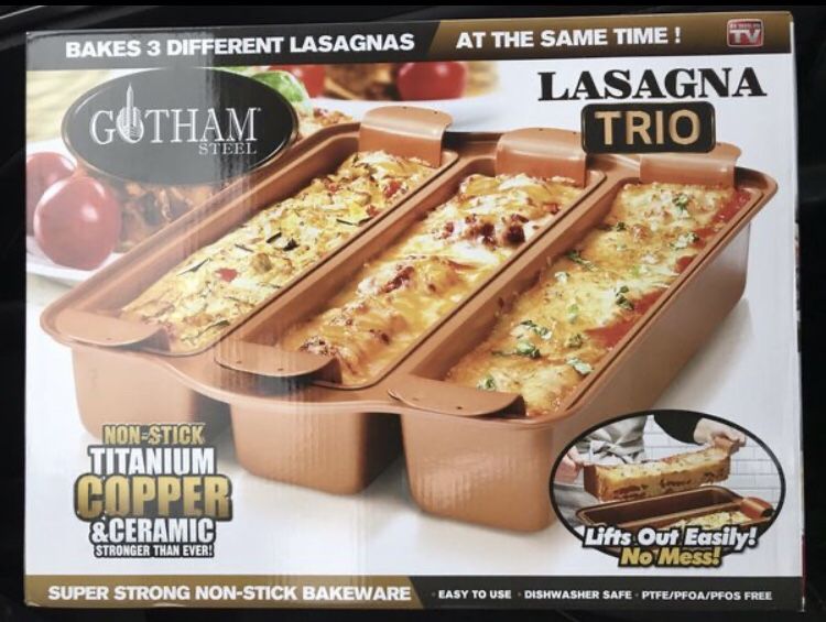Gotham Steel Lasagna Trio