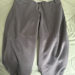 Softball Pants Gray Size XXL
