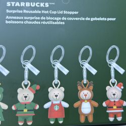 Starbucks Bear Lid Stopper