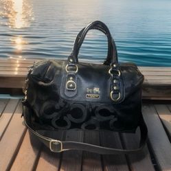 Coach Madison OPT Art Large Sabrina Satchel Bag
