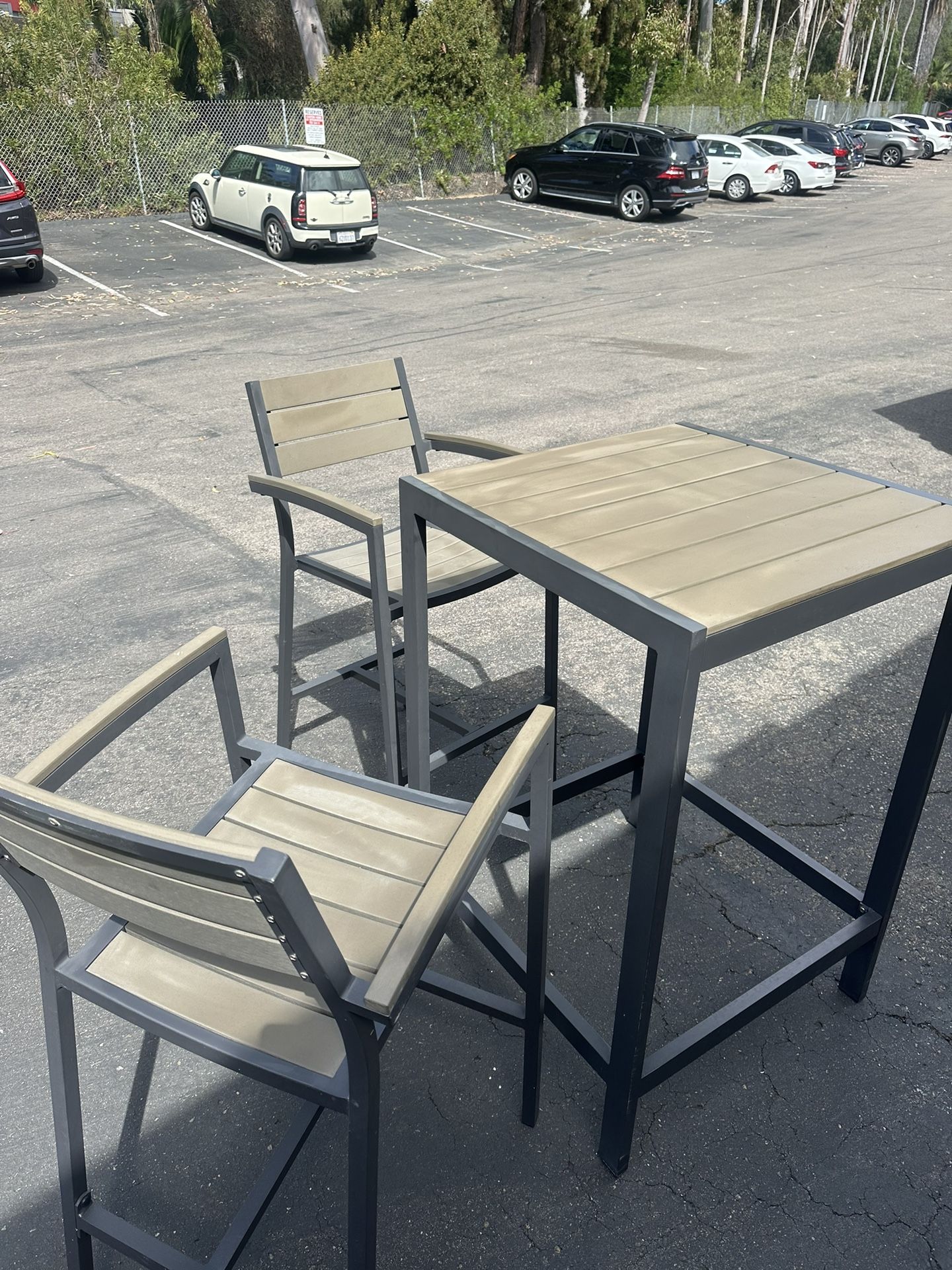 Barstools And Table 