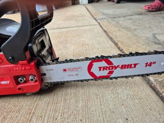 Troy bilt  14in chainsaw