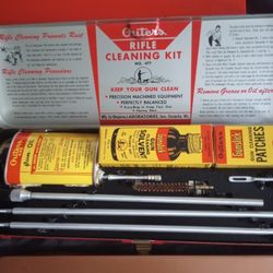 I Have 3  Vintage Gun Cleaning Kits...All 3 For $100 Have Original Paperwork And Packaging.