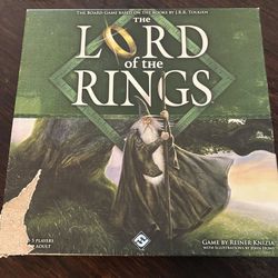 Lord of the Rings Fantasy Flight Board Game 2010