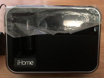 iHome FM Clock Radio & iHome IM59 Color Changing Mini Speaker