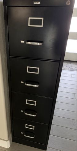 4 drawer metal file cabinet