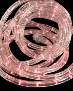80 Feet Pink Tube Lights Indoor Outdoor String Lights Holiday