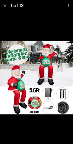 SITTING SANTA