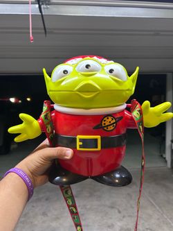 Disneyland Alien Christmas popcorn bucket