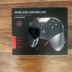 Wireless Game Controller With Bluetooth