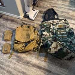Military Grade Backpacks And Pouches