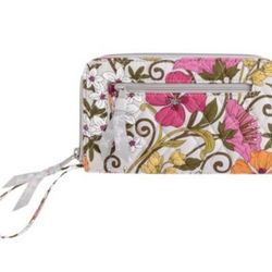 Vera Bradley | Tea Garden Zip-Around Wallet