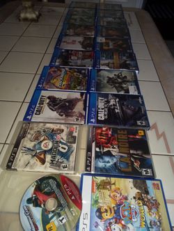 16 PS4 Games 1 Brand New Sealed PS5 Games 3 PS3 Games