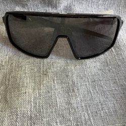 Oakley Black Frame Sunglasses with Black Lenses and Case