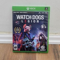 Xbox One Series X Watch Dogs Legion Game 