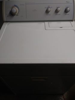 Whirlpool gas dryer extra load capacity heavy-duty works great I can deliver for a small fee