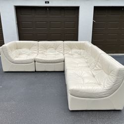 🛋️ Sectional Couch/Sofa - Z Gallerie - Modular - Off White - Delivery Available 🚛