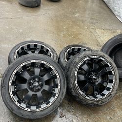 20” Set Of Wheels And Tires 6 Lugs 