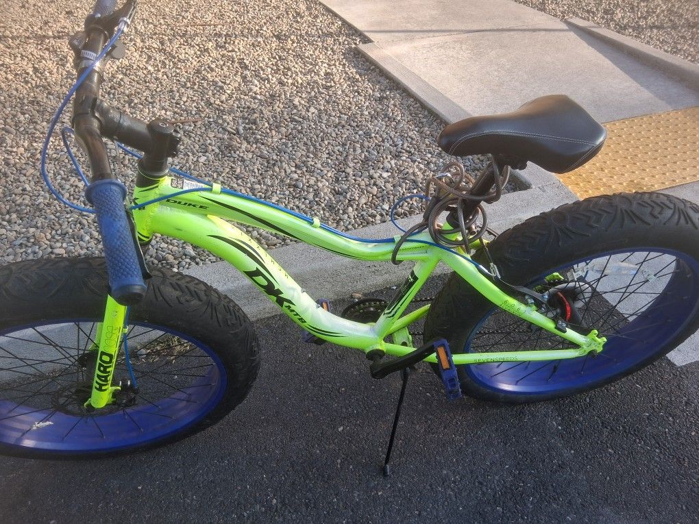 Hard Nose Dkmtb Seven Speed Fat Boy BMX Bike