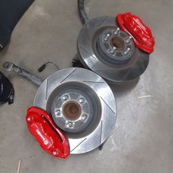4piston Brembos , Rotors And Spindles
