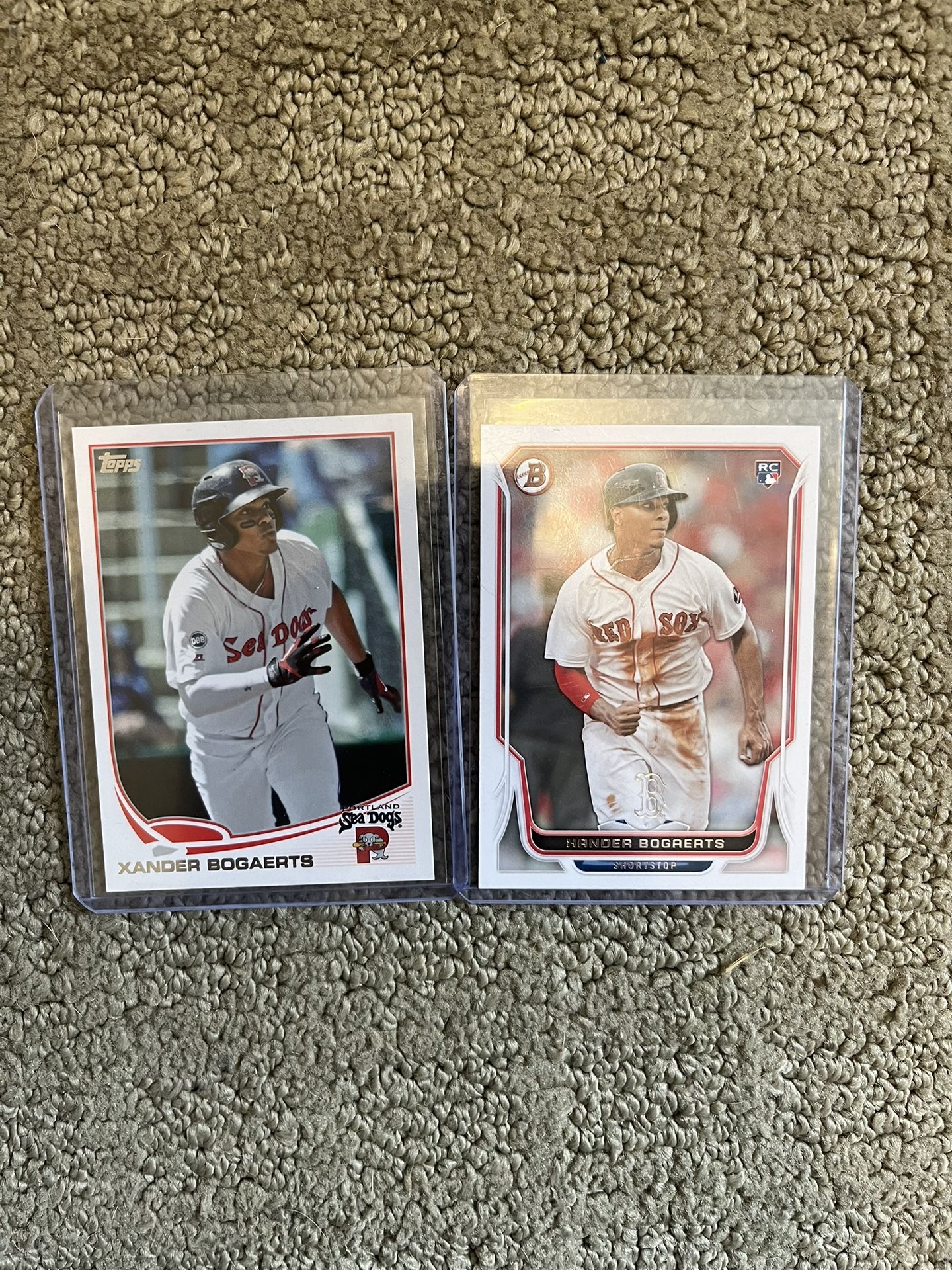 Xander Bogarts Rookie Card Lot