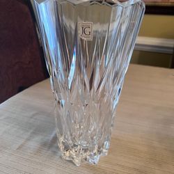 🔥"J.G. Durand Cristal Cathedral Vase," "French heavy leaded crystal