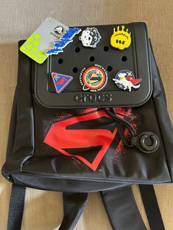 Crocs Superman Backpack with Jibbitz Charms